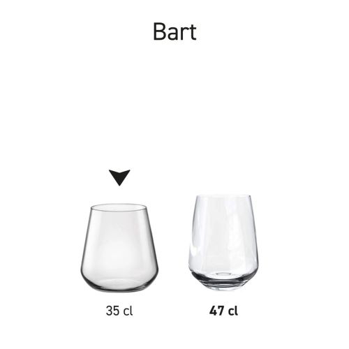 Overview of several Mencia whisky glasses of 47 cl in glass, presented as a series. Overview of several Mencia whisky glasses of 47 cl in glass, presented as a series.