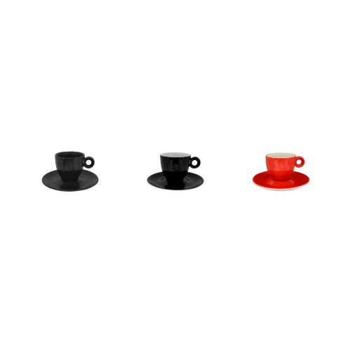 Overzicht van Rondo Espresso sets in diverse kleurvariaties naast elkaar weergegeven. Overzicht van Rondo Espresso sets in diverse kleurvariaties naast elkaar weergegeven.