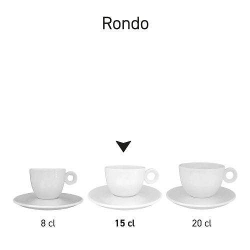 Rondo Coffee sets porcelain displayed in series with various designs side by side. Rondo Coffee sets porcelain displayed in series with various designs side by side.