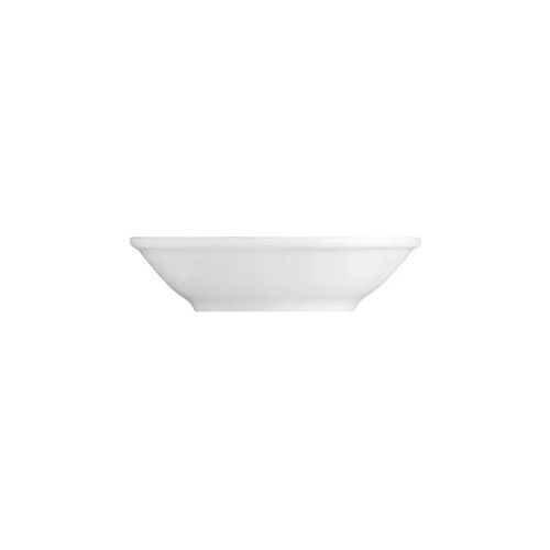 Side view of white Princip bowl 13 cm porcelain with slight slope in profile. Side view of white Princip bowl 13 cm porcelain with slight slope in profile.