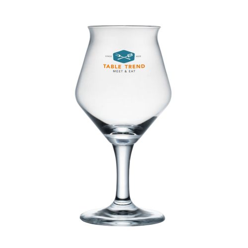 Sommelier Kelch Ritzenhoff 30 cl serving glass with a multicoloured TableTrend logo on the front