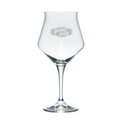 Sommelier Kelch Craft 42 cl wijnglas met gegraveerd PrintPub-logo op het voorpaneel