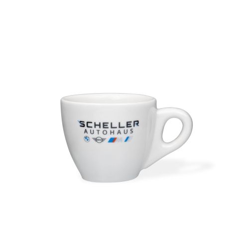 Style Espresso Kop 7 cl porselein met meerkleurig SchellerAutohaus-log