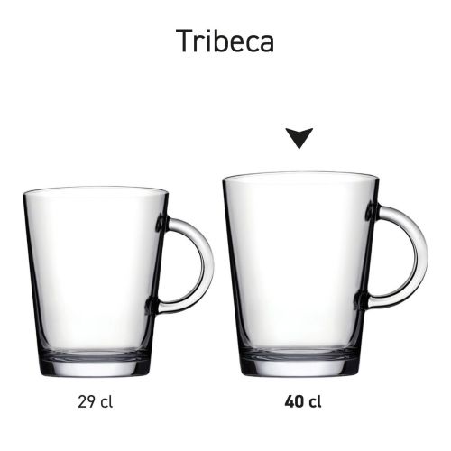 Reeks glazen Tribeca 40 cl. gepresenteerd in serie met verschillende inhoudsmaten. Reeks glazen Tribeca 40 cl. gepresenteerd in serie met verschillende inhoudsmaten.
