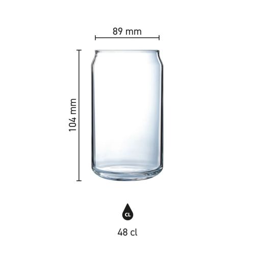 Infographic toont productafmetingen van het Tumbler glas 48 cl. inclusief hoogte en diameter. Infographic toont productafmetingen van het Tumbler glas 48 cl. inclusief hoogte en diameter.