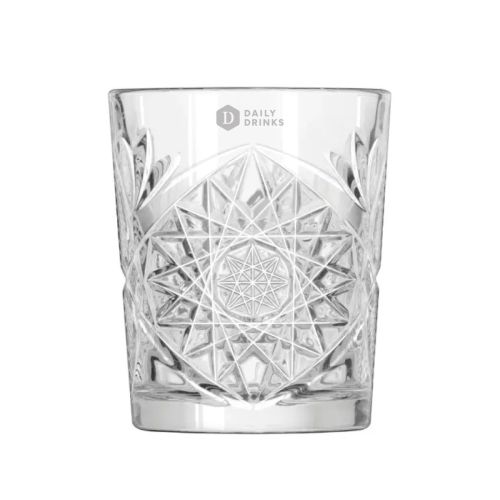 Tumbler Onis Hobstar 35 cl glass with engraved DailyDrinks logo on front panel