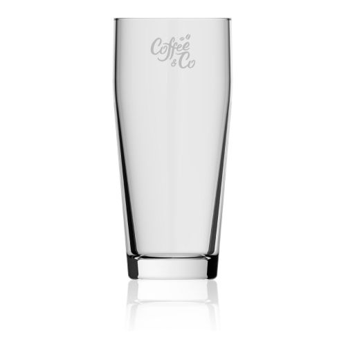 Willibecher 64 cl. glas met gegraveerd DailyDrinks-logo op het voorpaneel