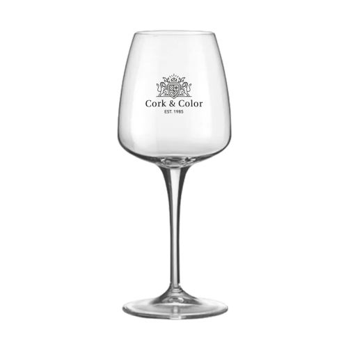 Aurum Rocco Bormioli Wine Glass 43 cl. with print