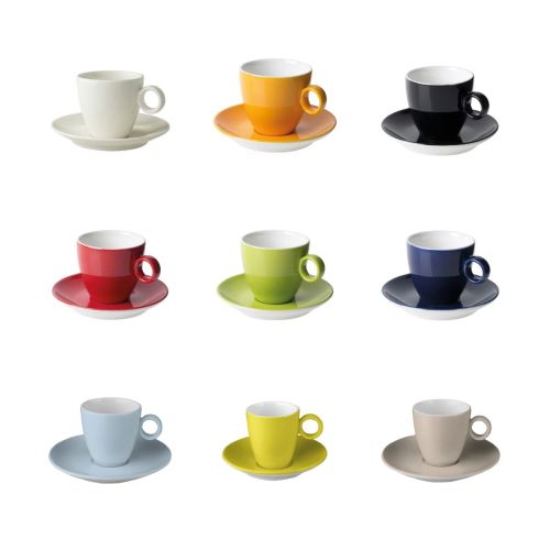 Kleurvarianten van Bart Koffie 17 cl porselein SET overzichtelijk gepresenteerd. Kleurvarianten van Bart Koffie 17 cl porselein SET overzichtelijk gepresenteerd.