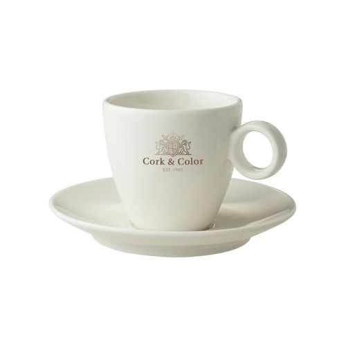 Voorzijde van Bart Koffie 17 cl. SET met full-colour CorkColor-logo. Voorzijde van Bart Koffie 17 cl. SET met full-colour CorkColor-logo.