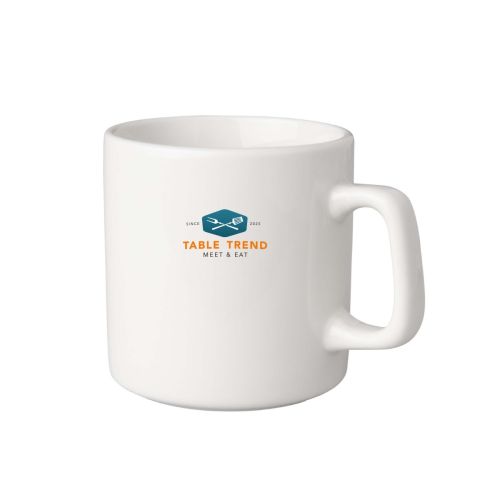 Mammoet Budgetline Brabant mug 20 cl. White with print