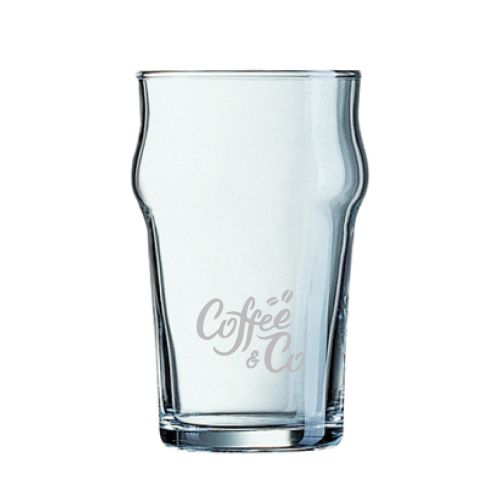 Beer glass Arcoroc Nonic 34 cl printed