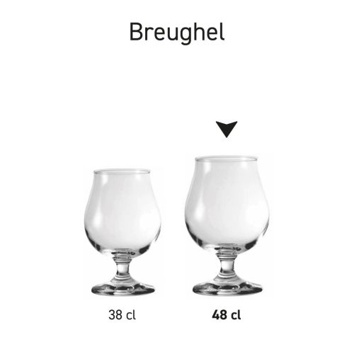 Bierglas Breughel 48 cl. bedrukken