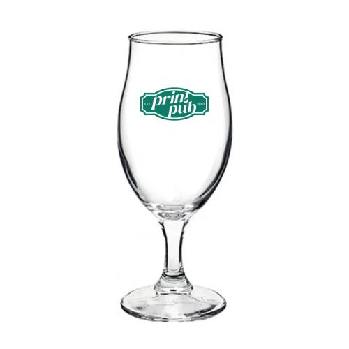 Bierglas Executive 38 cl. bedrukt met PrintPub-logo in één kleur aan de voorzijde. Bierglas Executive 38 cl. bedrukt met PrintPub-logo in één kleur aan de voorzijde.