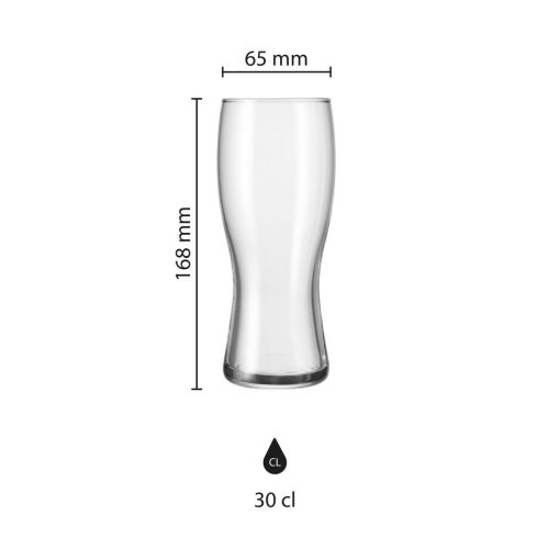 Infographic showing product dimensions of Beer glass Koblenz 30 cl draft size glass. Infographic showing product dimensions of Beer glass Koblenz 30 cl draft size glass.