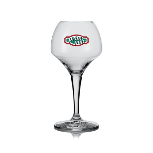 Beer glass Norbert 42 cl. printed with multicoloured PrintPub logo on the front of the glass.