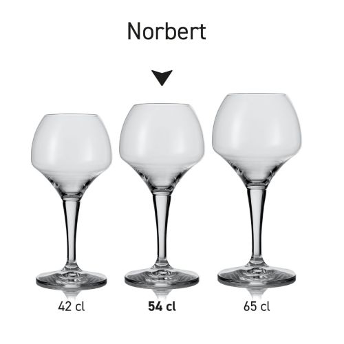 Beer glass Norbert 65 cl. with print