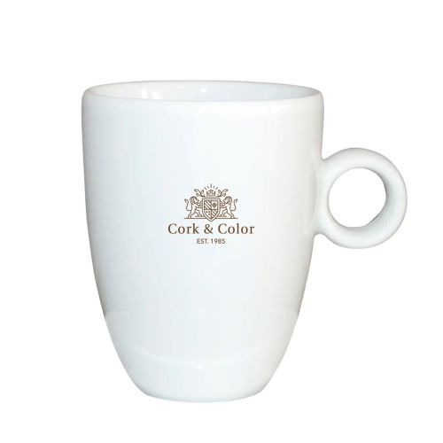 Bola Cappuccino hoog wit 25 cl. SET bedrukken