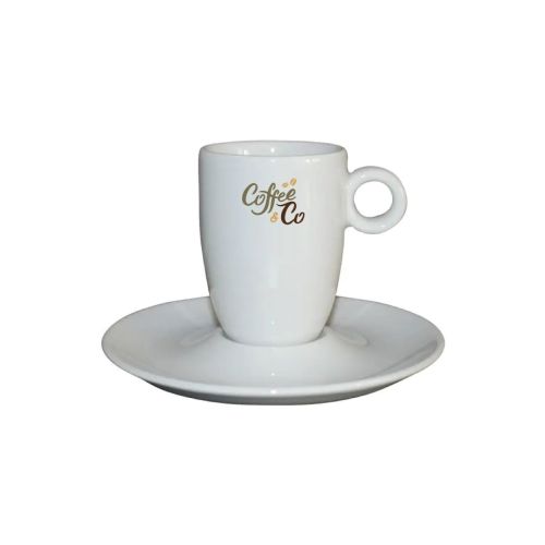 Bola Espresso hoog wit 9 cl. SET bedrukken