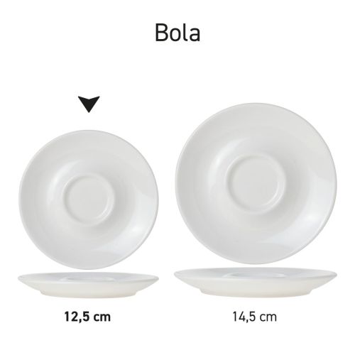 Series overview of Bola espresso plates, presented as a series. Series overview of Bola espresso plates, presented as a series.