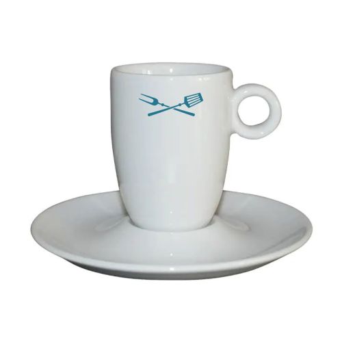 Bola Koffie hoog wit 19 cl. SET bedrukken
