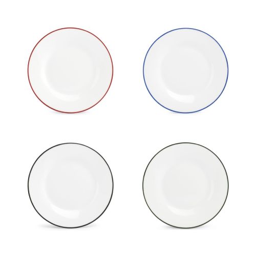 Different colour versions of the edge of the Plate Basic line 20 cm board clearly displayed. Different colour versions of the edge of the Plate Basic line 20 cm board clearly displayed.