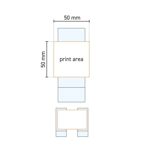 Technical working drawing of shot glass Islande 6.5 cl. with indication of the pressure area on the glass. Technical working drawing of shot glass Islande 6.5 cl. with indication of the pressure area on the glass.