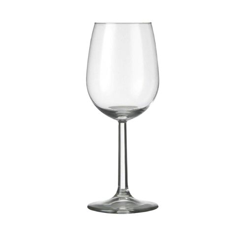 Helder glazen Bouquet wijnglas 23 cl., recht van voren weergegeven. Helder glazen Bouquet wijnglas 23 cl., recht van voren weergegeven.