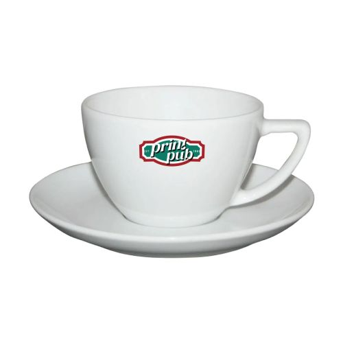Classic Cappuccino wit 20 cl. SET bedrukken