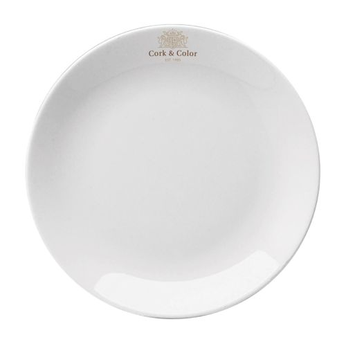 Coupebord Hotel wit 28 cm bedrukken