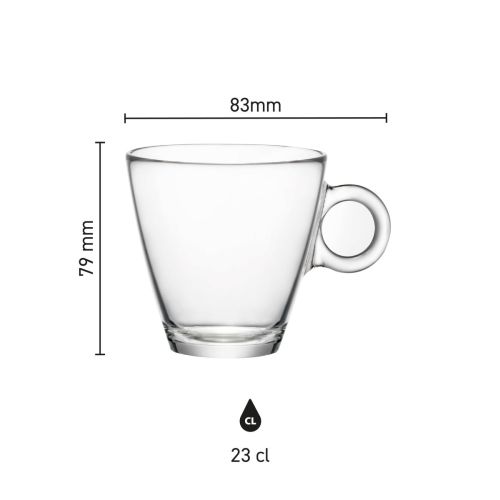 Technical working drawing shows printing area and logo position on the Easy Bar cappuccino cup 23 cl. made of glass. Technical working drawing shows printing area and logo position on the Easy Bar cappuccino cup 23 cl. made of glass.