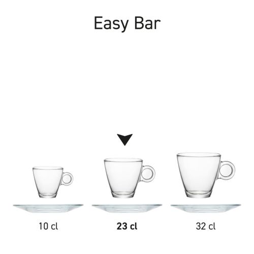 Easy Bar Cappuccino SET 23 cl. graveren