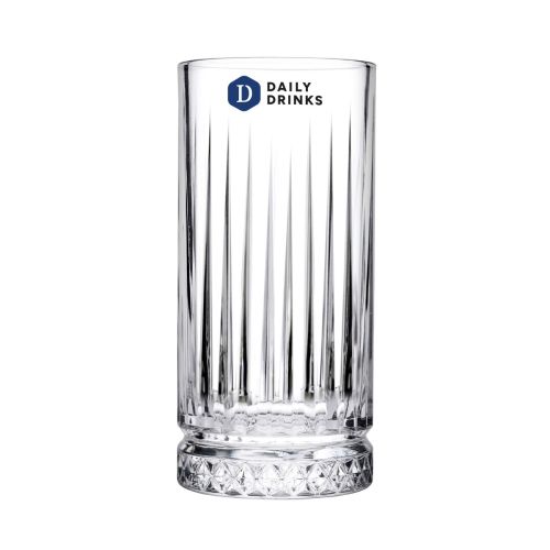 Elysia Longdrink glas 28 cl. met bedrukt logo in meerdere kleuren van DailyDrinks. Elysia Longdrink glas 28 cl. met bedrukt logo in meerdere kleuren van DailyDrinks.