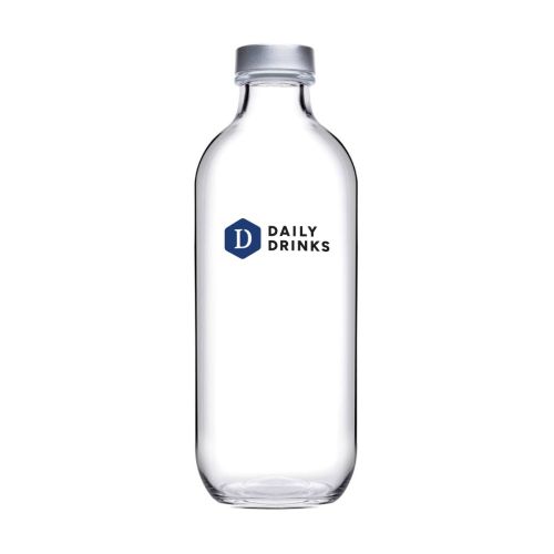 Iconic 0.54 litre bottle (incl. silver cap) imprinted