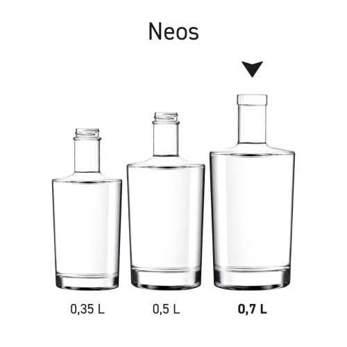 Productserie flessen Neos gepresenteerd in de Neos-serie. Productserie flessen Neos gepresenteerd in de Neos-serie.