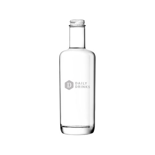 Engraving of the DailyDrinks logo on the front view of a glass bottle of Oxygen 0.5 litres. Engraving of the DailyDrinks logo on the front view of a glass bottle of Oxygen 0.5 litres.