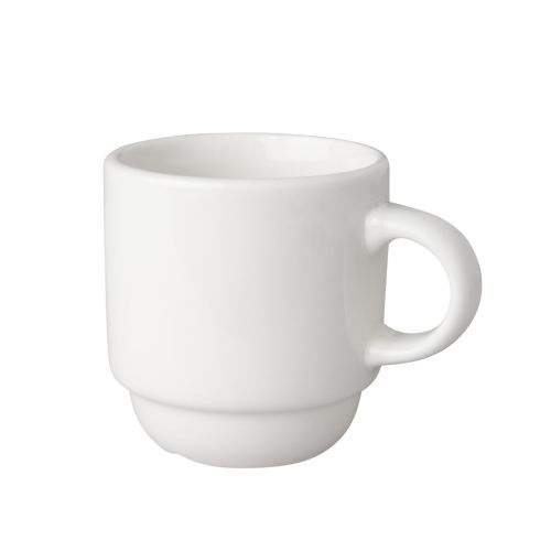 Coffee cup Mammoth Budgetline Narrow 14 cl. white with print