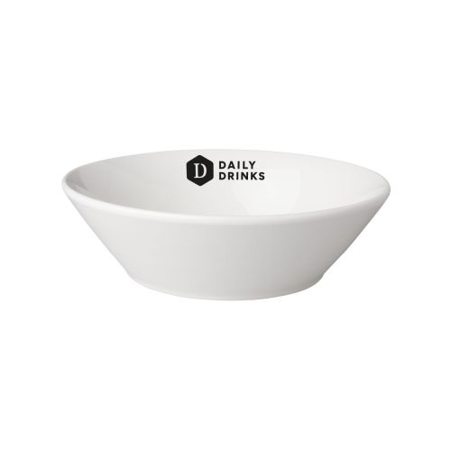 Porcelain bowl Neo Budgetline 18 cm with DailyDrinks logo in one colour on the front. Porcelain bowl Neo Budgetline 18 cm with DailyDrinks logo in one colour on the front.