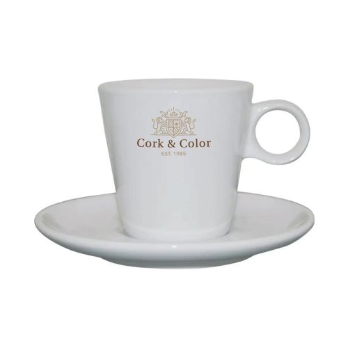 Lukas Cappuccino wit 19.5 cl. SET bedrukken