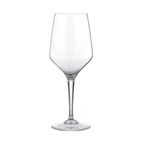 Vooraanzicht van een transparant Mencia wijnglas van 44 cl., geschikt voor rode wijn.