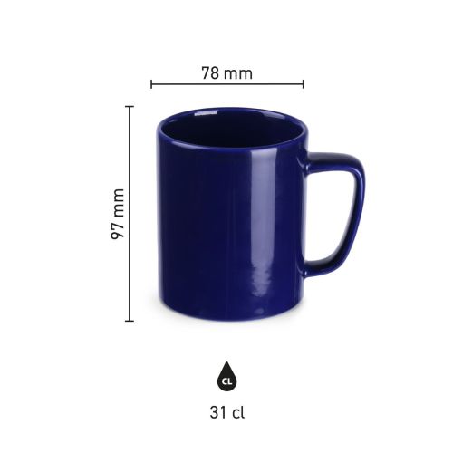 Infographic toont gedetailleerde afmetingen van Mok Tommy Classic 31 cl keramiek. Infographic toont gedetailleerde afmetingen van Mok Tommy Classic 31 cl keramiek.