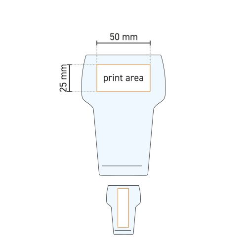 Technische infographic van het Stapelglas Groot 28 cl met hoogte en diameter aangegeven. Technische infographic van het Stapelglas Groot 28 cl met hoogte en diameter aangegeven.