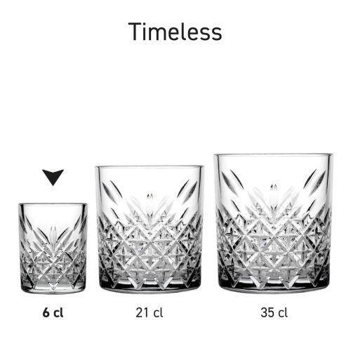 Multiple glasses from the Timeless series conveniently displayed together. Multiple glasses from the Timeless series conveniently displayed together.