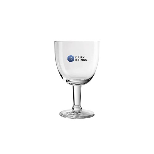 Trappist Glass 15 cl. tap size with print