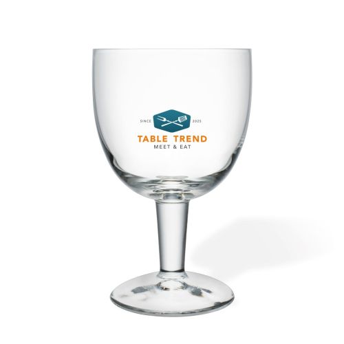 Trappist glass 25 cl. tap size with print