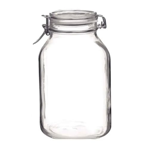 Weck jar Fido 1.5 litres square with print