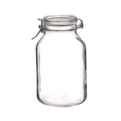 Weck jar Fido 3 litres square with print
