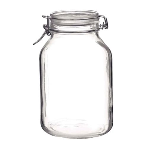 Weck jar Fido 4 litres round with print