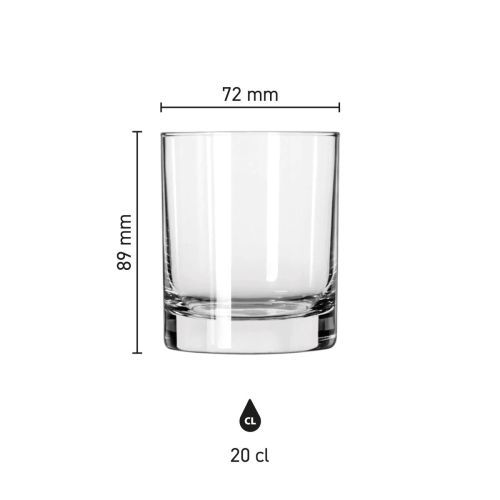 Whiskyglas 20 cl. bedrukken