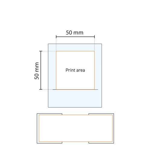 Technische werktekening van whiskyglas 30 cl met gemarkeerd drukgebied voor logo. Technische werktekening van whiskyglas 30 cl met gemarkeerd drukgebied voor logo.